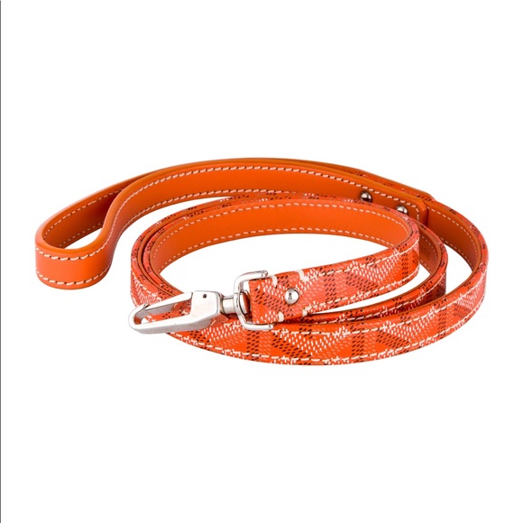 goyard collar and leash